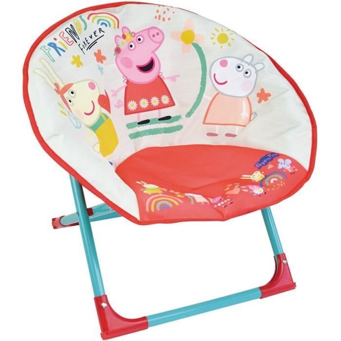 Siège lune Peppa Pig pliable pour enfant - FUN HOUSE