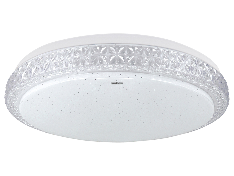 Plafon Pryzma LED 16W ze zmienną barwą światła biały