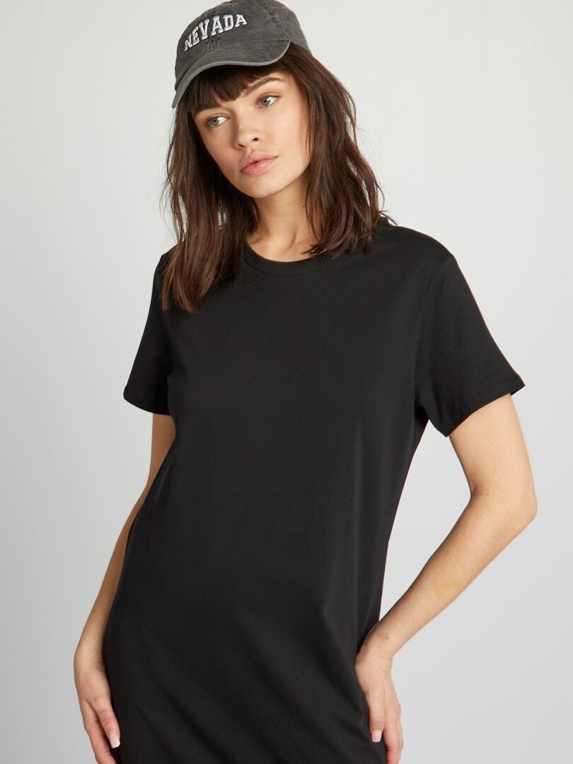 Jersey jurk - zwart