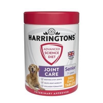 Compléments alimentaires Harringtons Advanced Science pour les articulations des chiens âgés - Comprimés