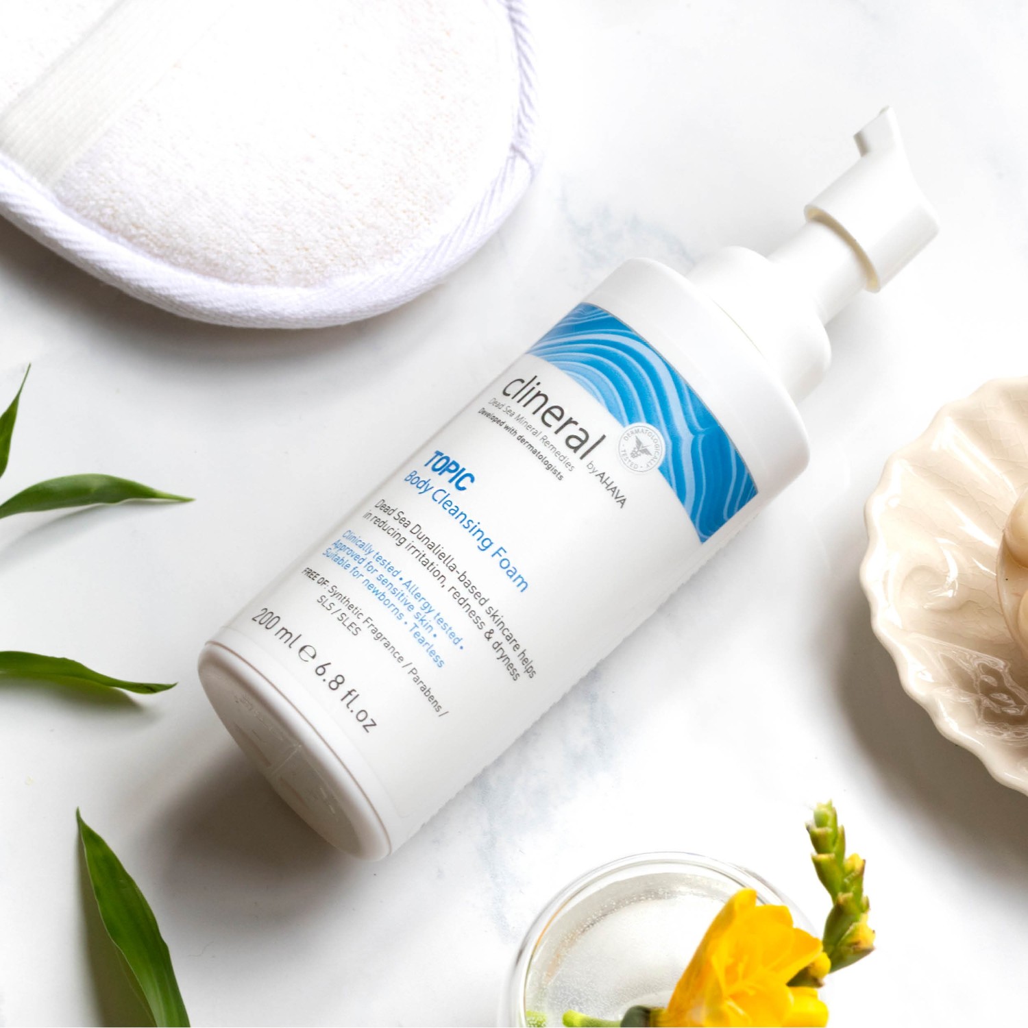 AHAVA Clineral TOPIC Body Cleansing Foam