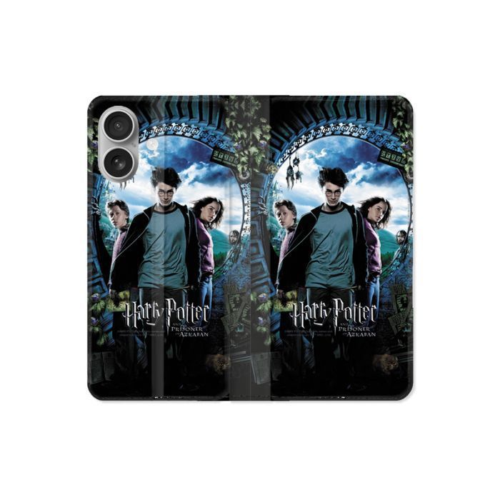 Housse Cuir Portefeuille Pour Iphone 16 Harry Potter Azkaban