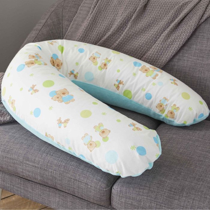 Coussin de grossesse et d'aillaitement - Coussin de maternité - Déhoussable