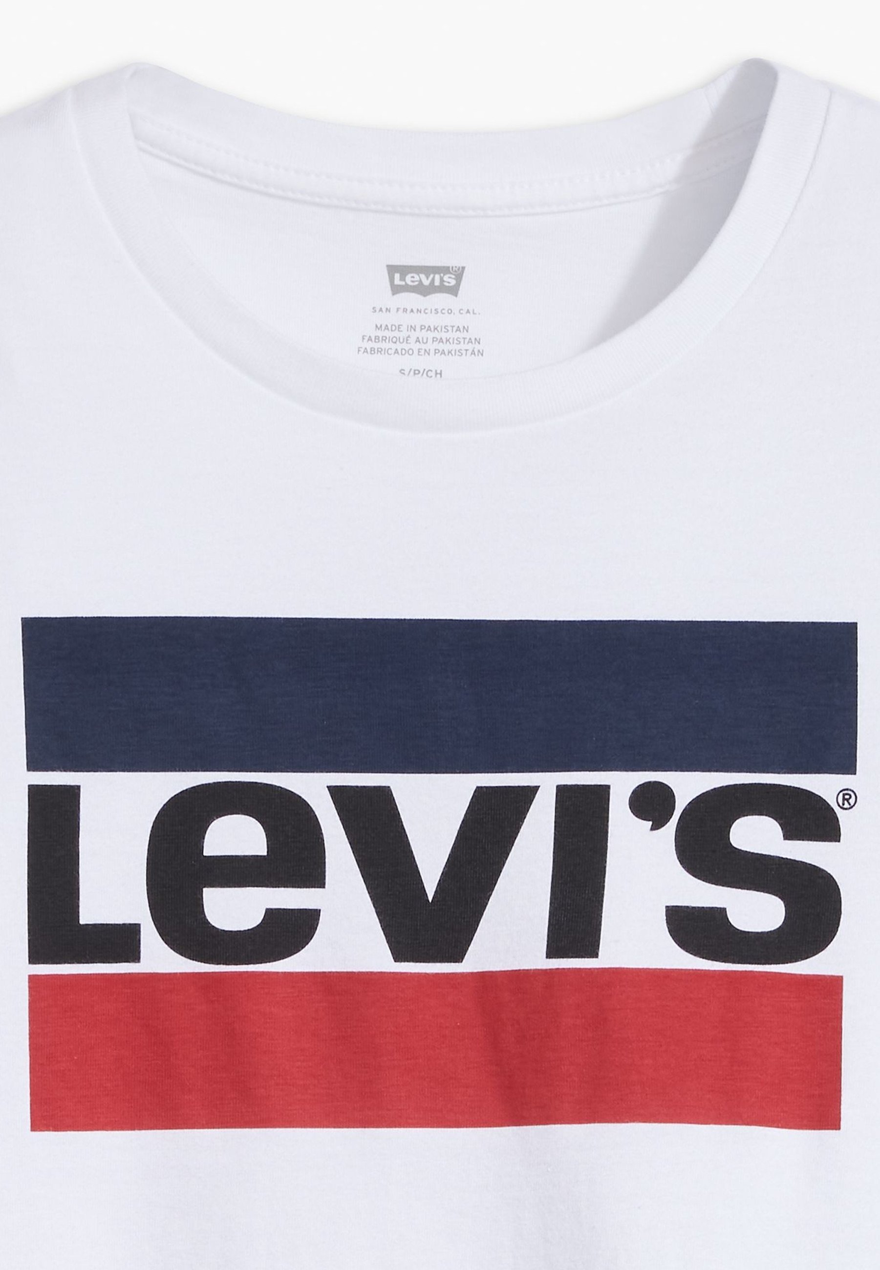 Levi's® THE PERFECT TEE - T-shirt met print - wit