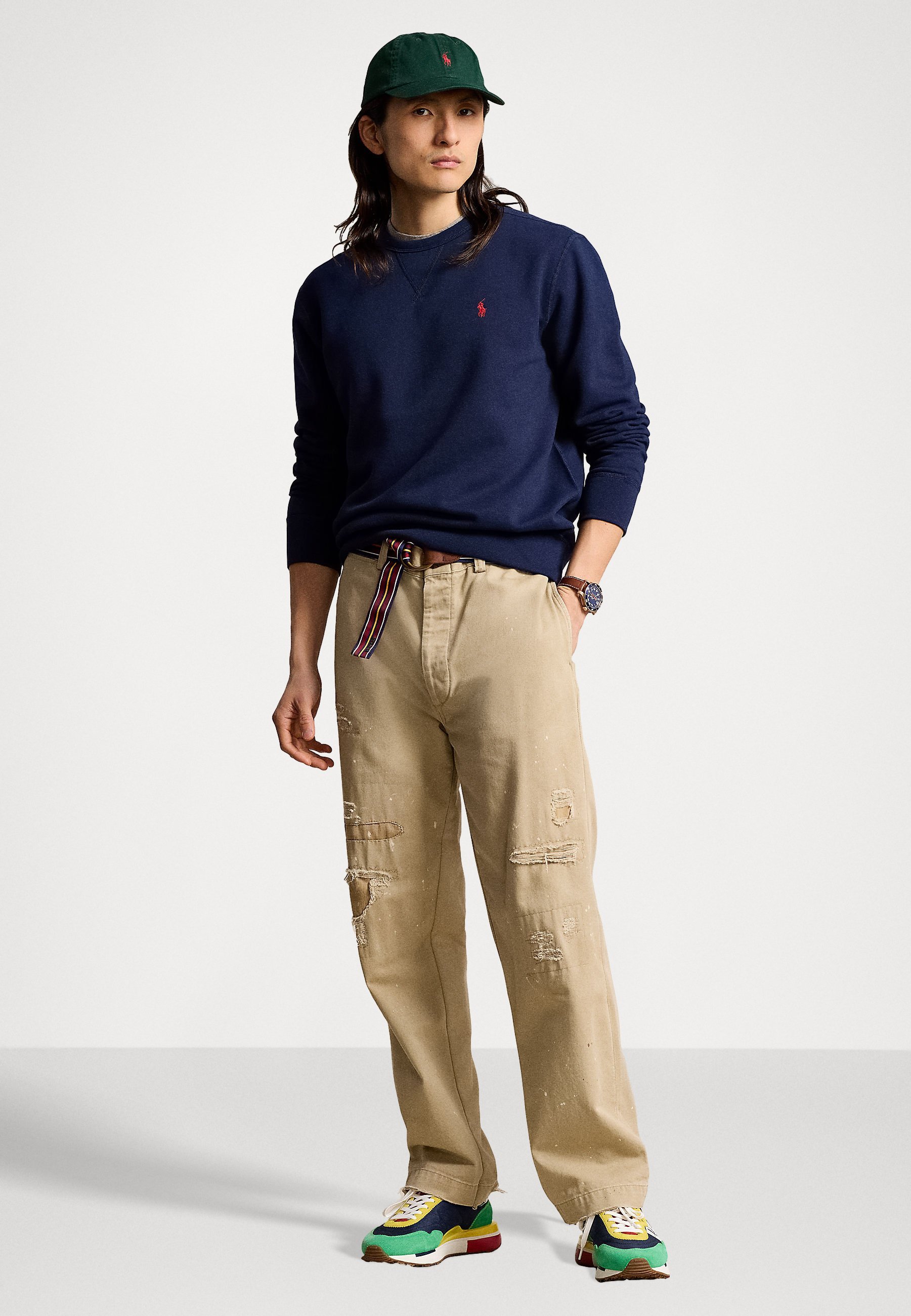 Polo Ralph Lauren THE RL Fleece-Sweatshirt – Sweatshirt – Cruise Navy