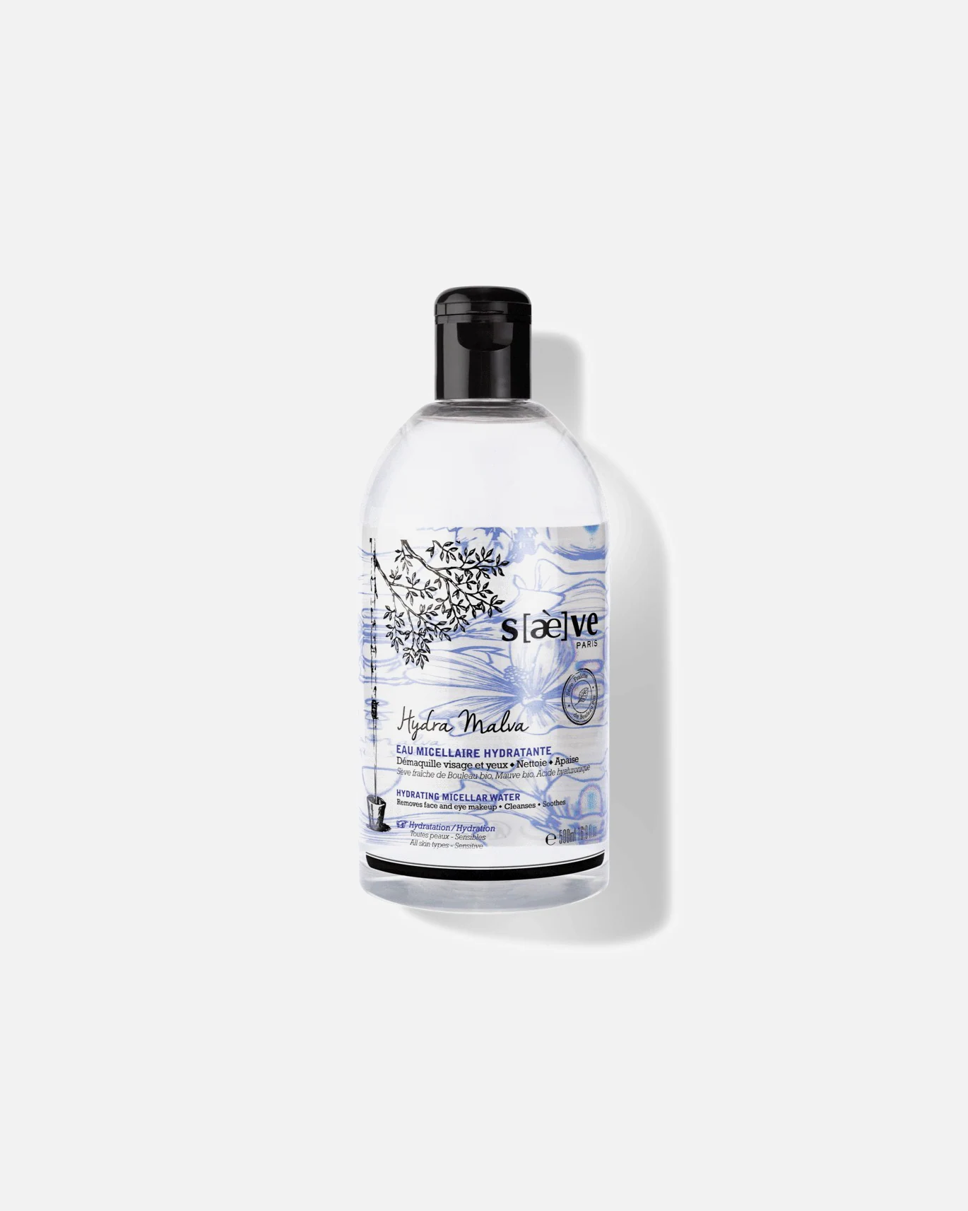 Saève EAU MICELLAIRE HYDRATANTE 500ml