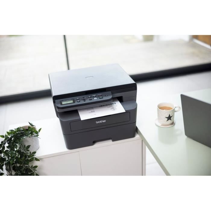 Stampante multifunzione - BROTHER - DCP-L2620DW - 3 in 1 - Laser monocromatica - A4 - Fronte/retro - WiFi - Toner - Capacità 700 pagine