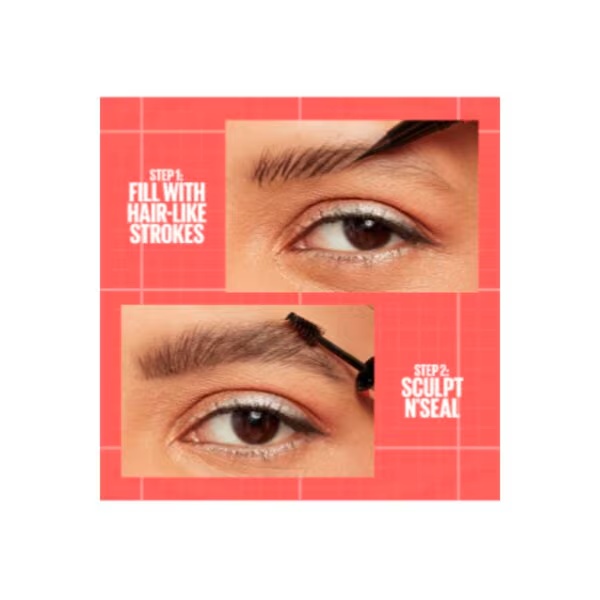 Maybelline New York Build-A-Brow 259 Ash Brown Wenkbrauwpotloid en -Gel za obrve