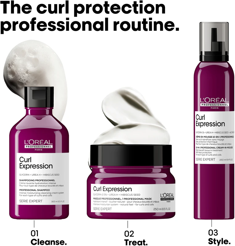 L'Oréal Professionnel Serie Expert Curl Expression Styling-Mousse für lockiges und welliges Haar