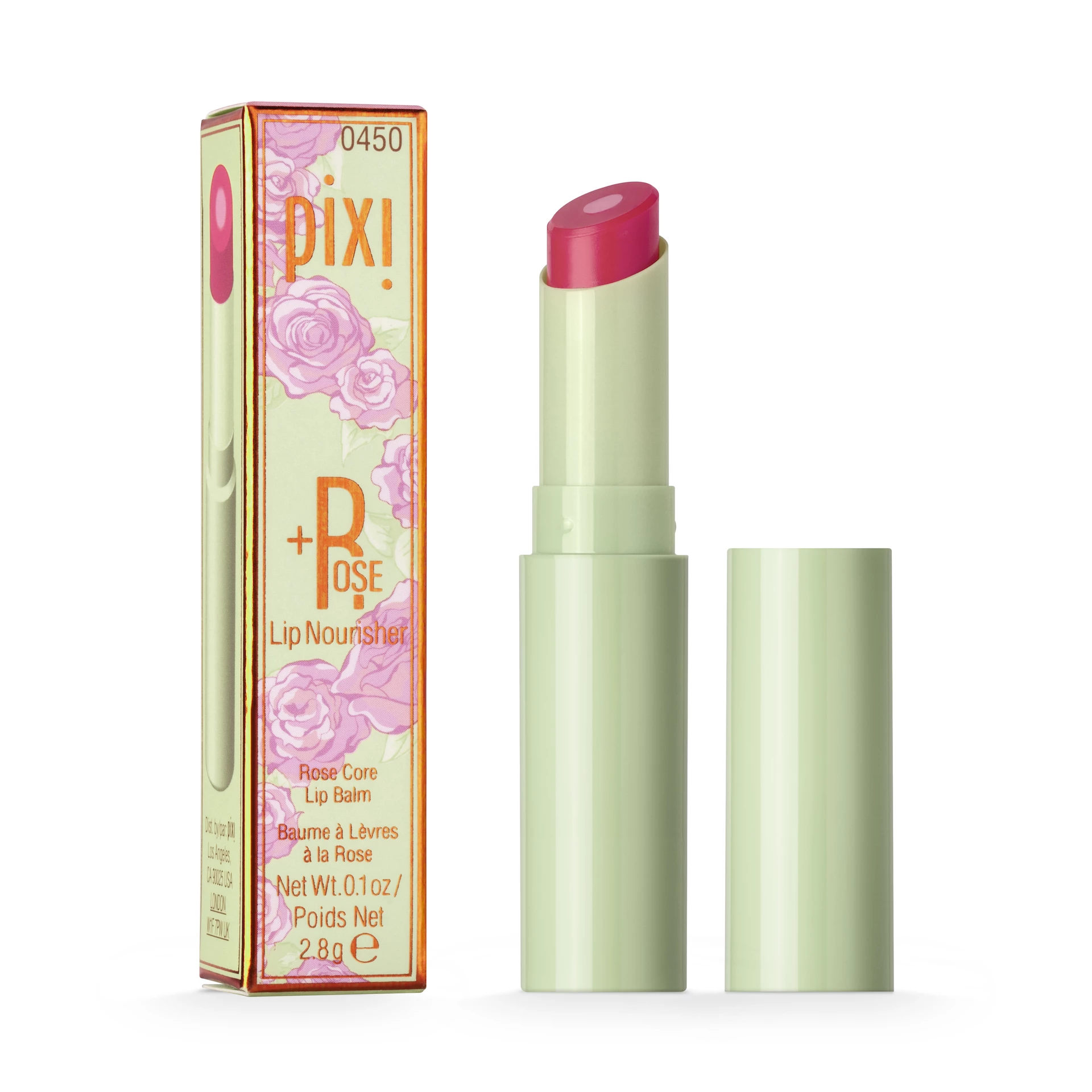 +Njegujuća krema za usne s ružom - Pixi
