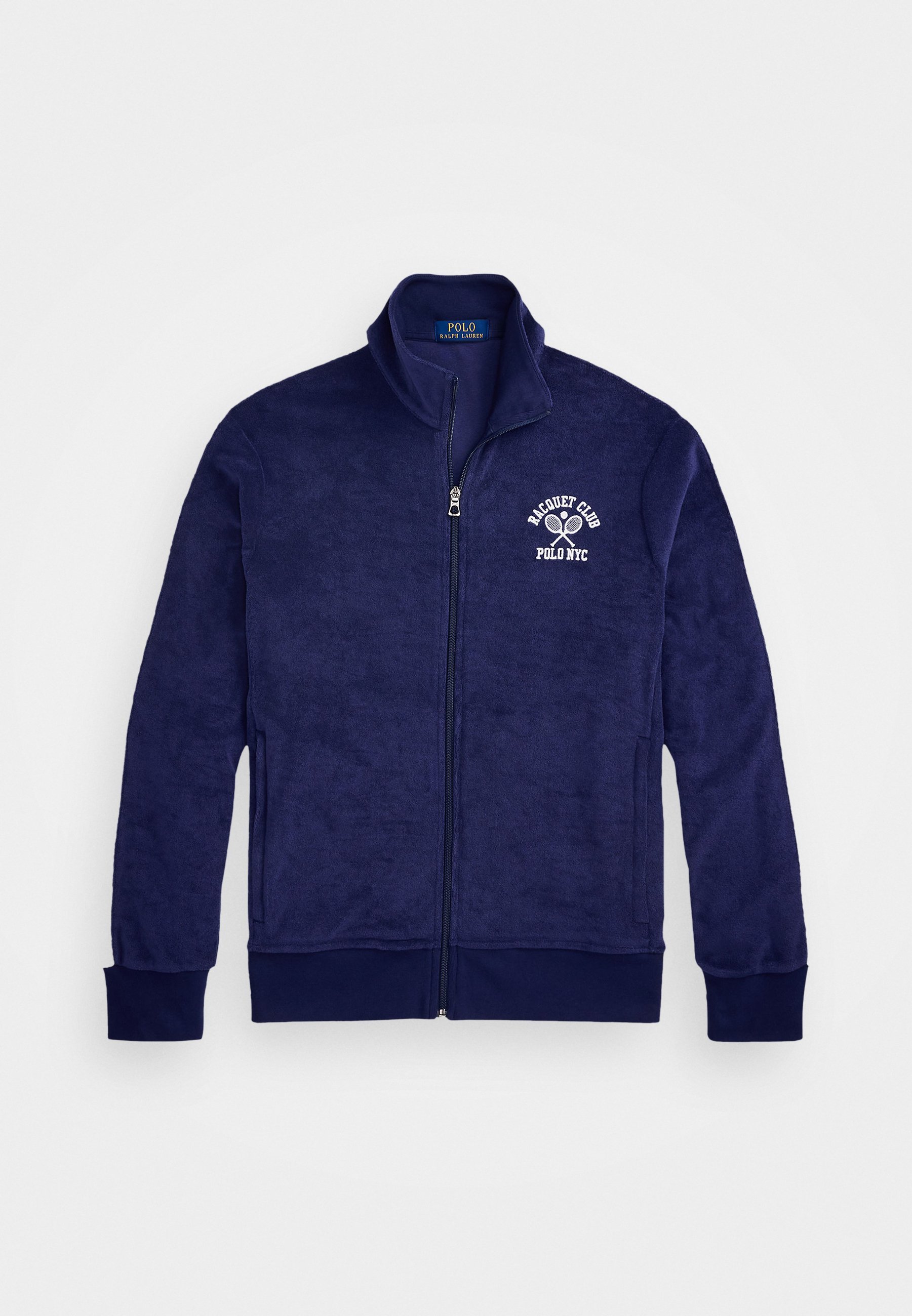 Polo Ralph Lauren geborduurd badstof trainingsjack - Sweatshirt met rits - Newport Navy