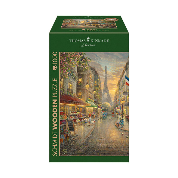 Holzpuzzle 1000 Teile, Paris Café