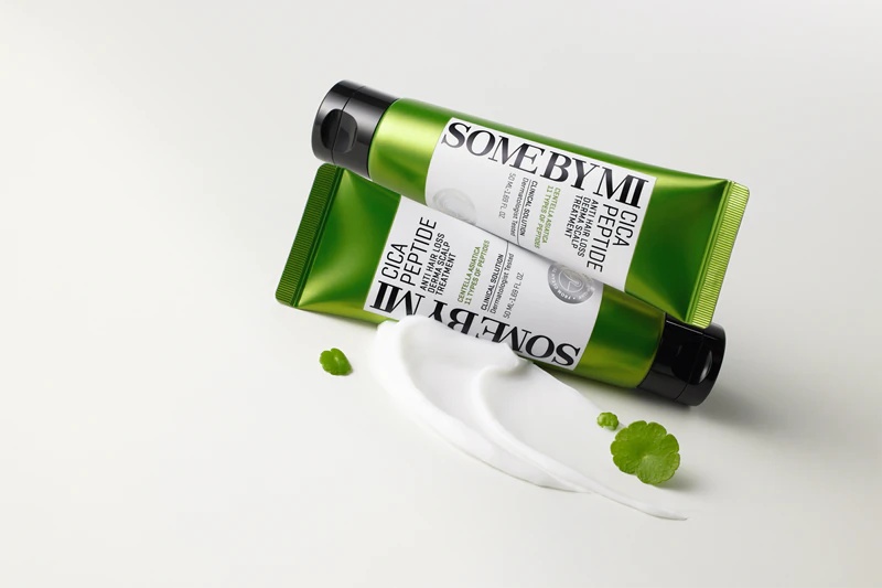 Some By Mi Cica Peptide Derma Scalp Treatment mitrinošs un nomierinošs kondicionieris pret matu izkrišanu