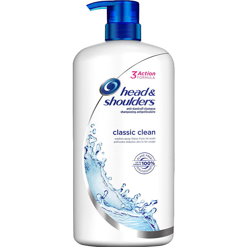 H&S H&S Sjampo med pumpe Classic Clean 1 L