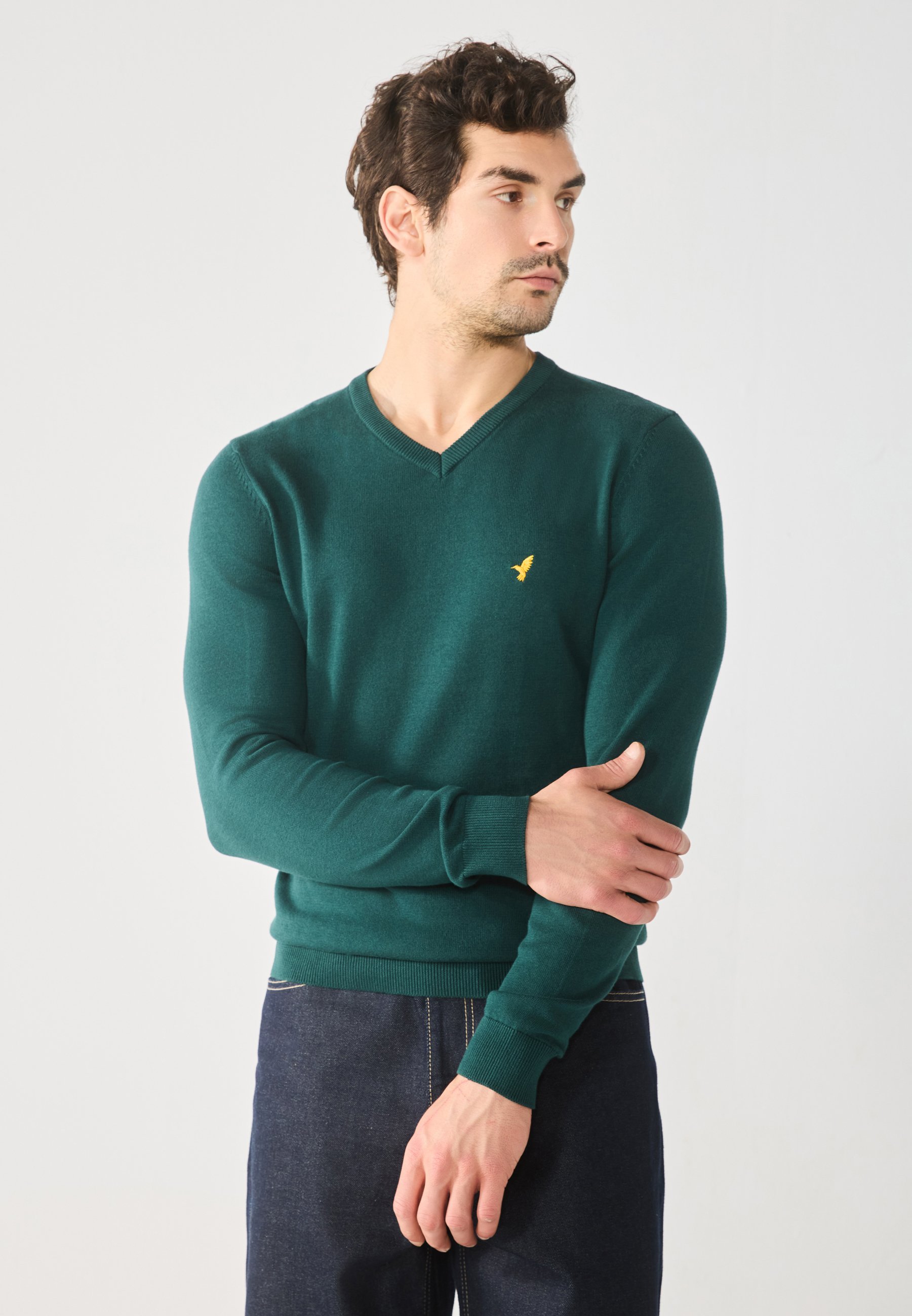 Maglione Pier One - verde scuro