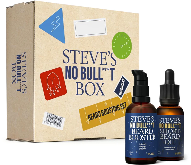 Kit para crescimento de barba do Steve - Kit de presente para homens