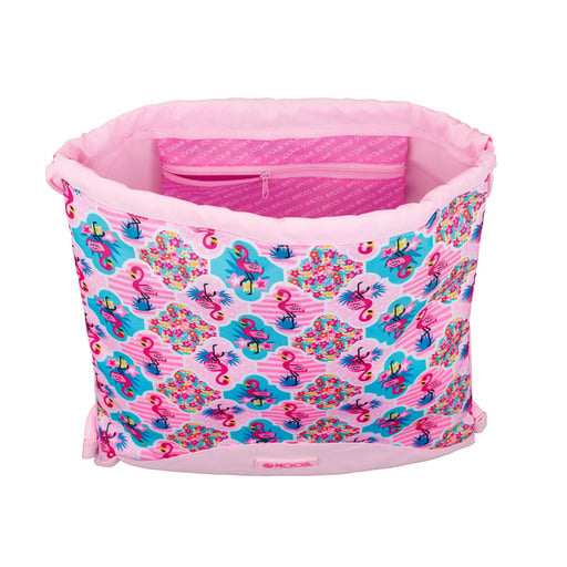 Gymsack Moos Flamingo Roze