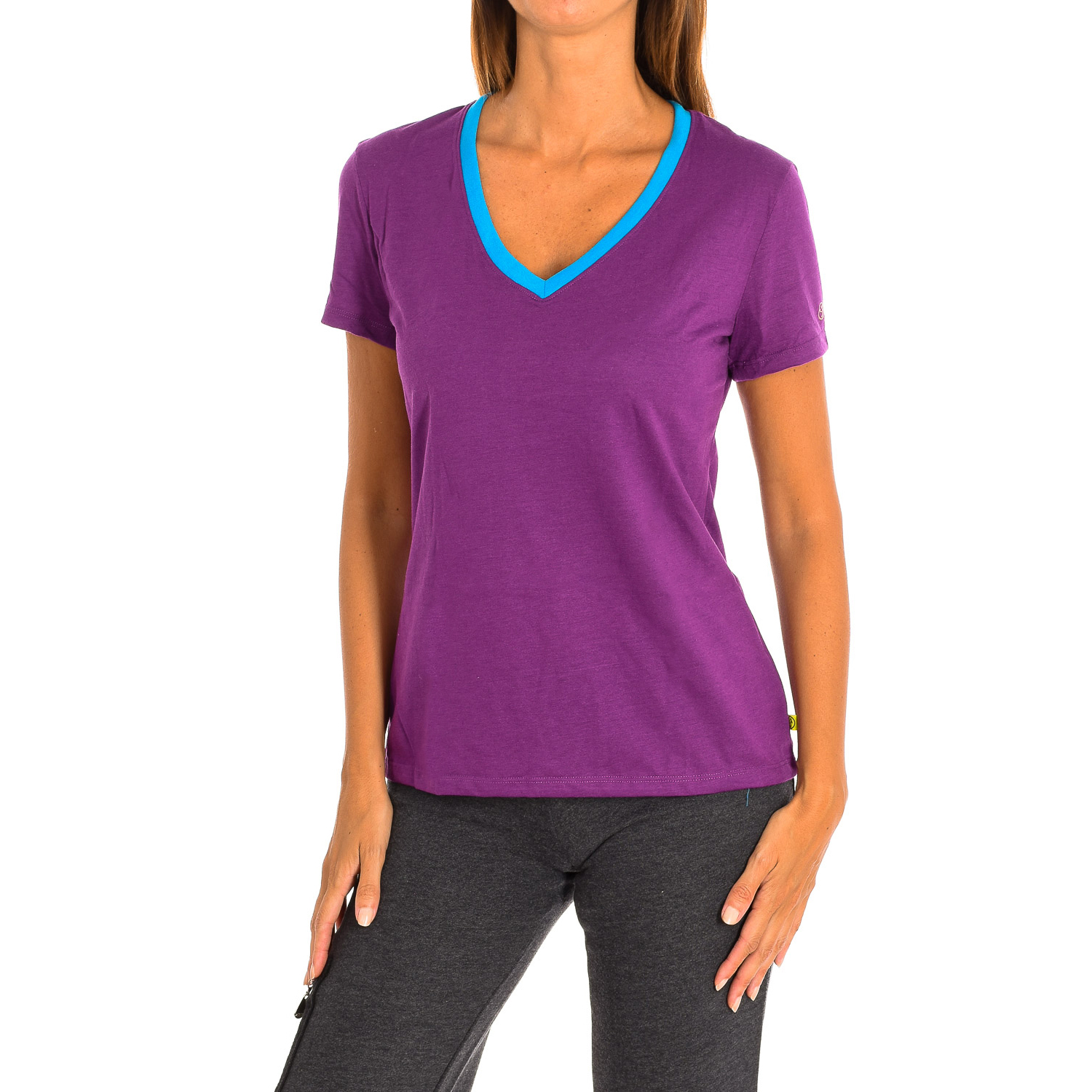  Camiseta Deportiva Con Mangas Zumba Z1t00506