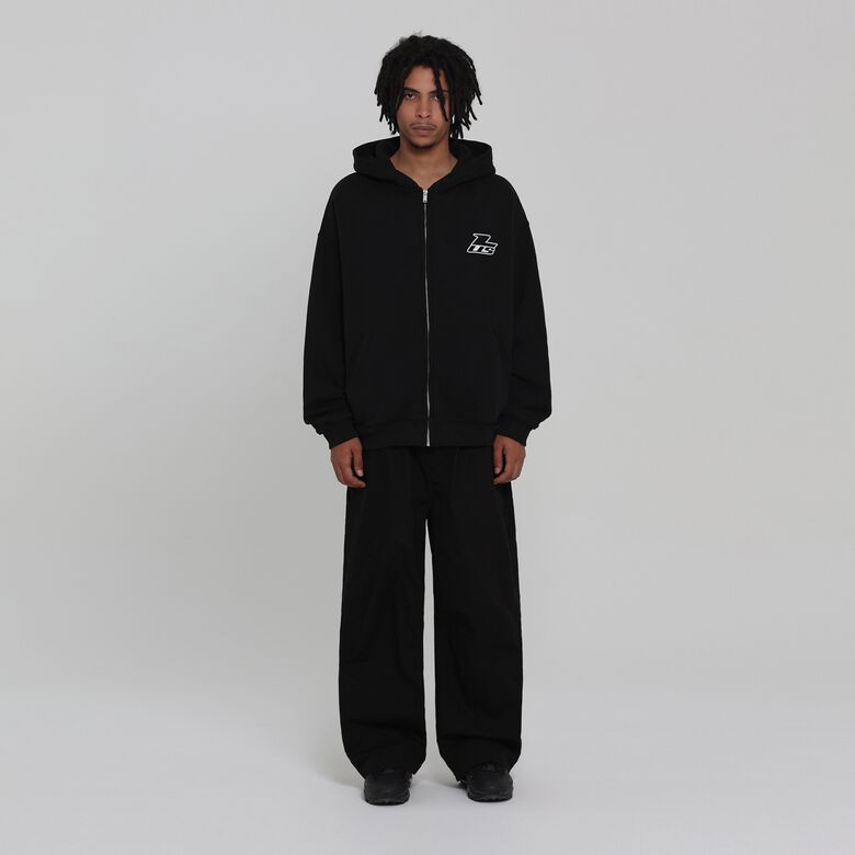 Sudadera con capucha y cremallera