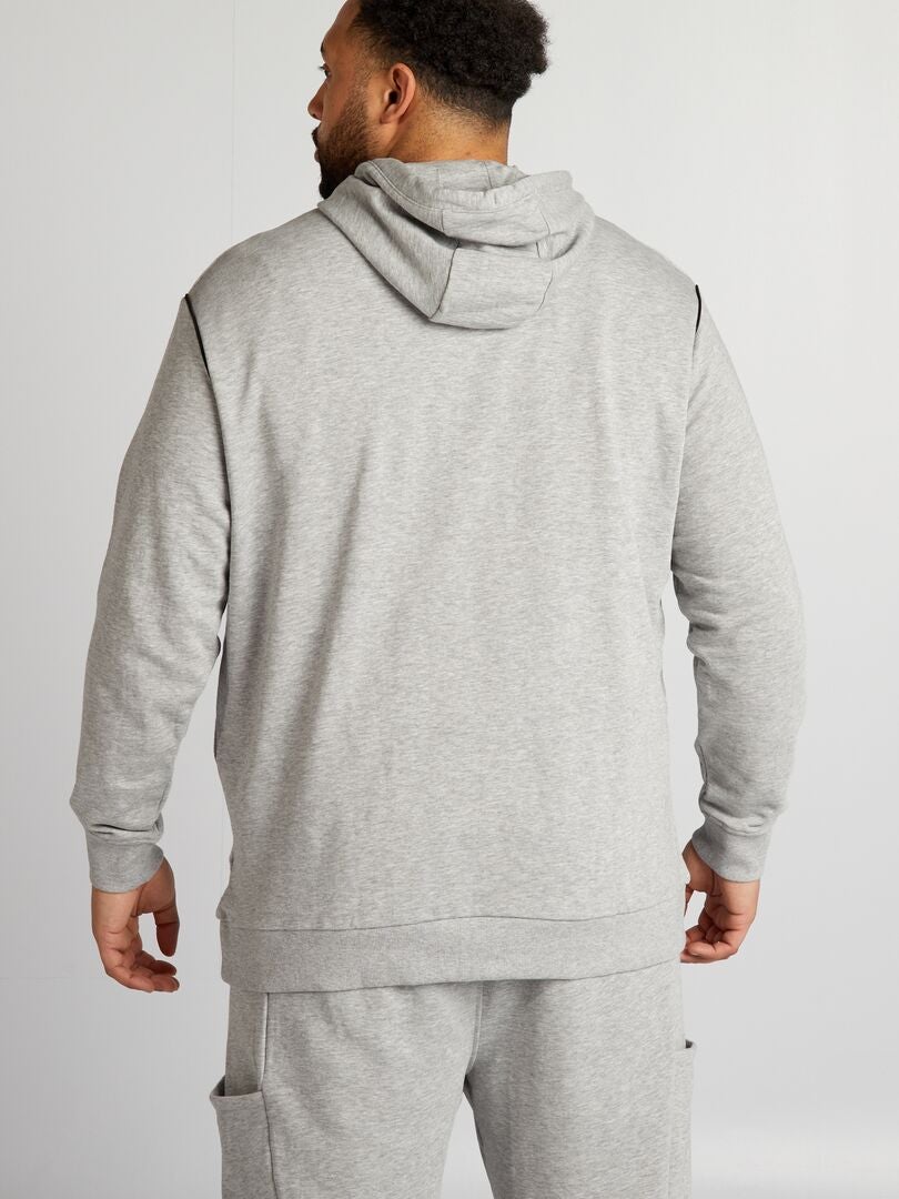 Hoodie van French Terry - GRIJS