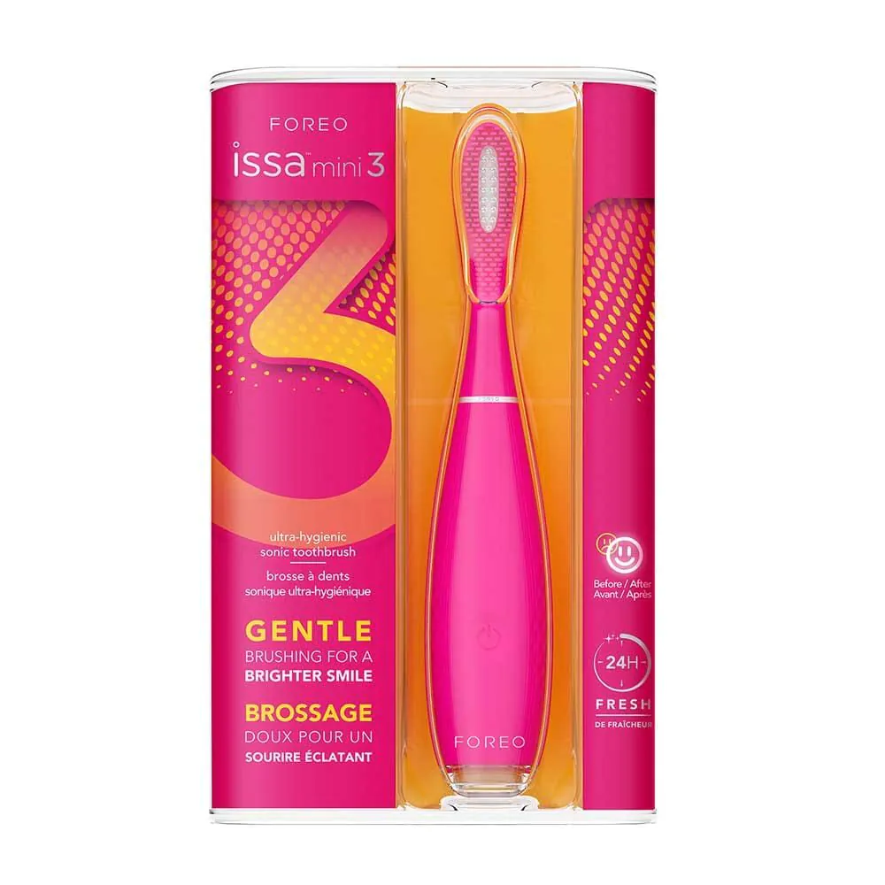 Foreo Issa Mini 3 Soniczna szczoteczka do zębów, Wild Strawberry