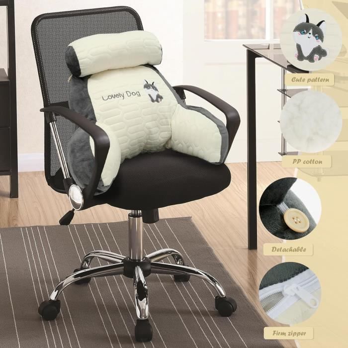 Cojín de lectura - Emulsión - Cómodo - Funda extraíble - Rectangular - Para interiores