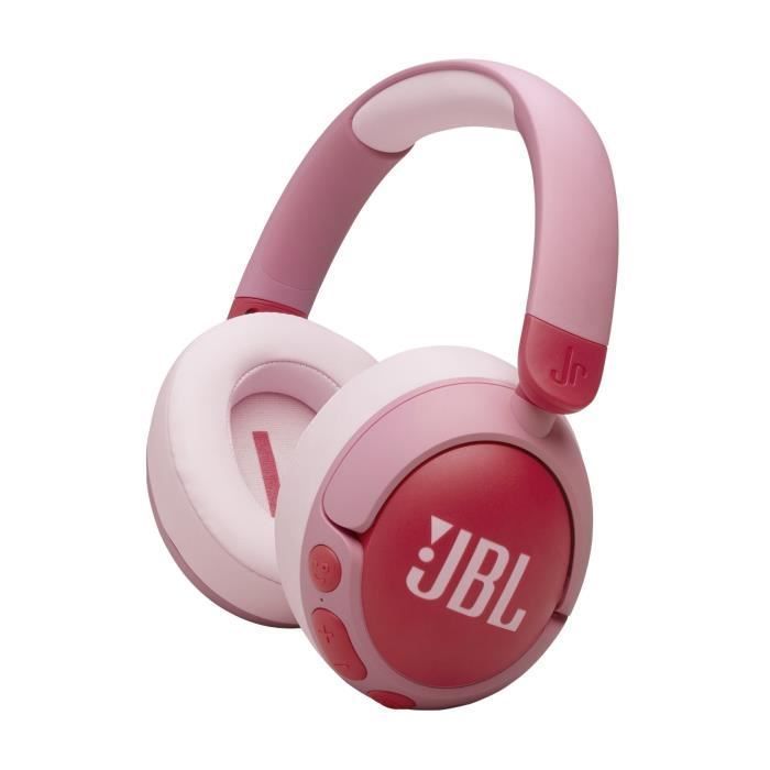 Auriculares inalámbricos JBL JR470NC - Bluetooth - Cancelación activa de ruido - Rosa