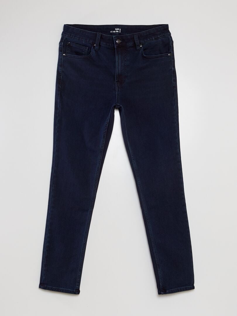 Calça jeans slim stretch - L30 - AZUL