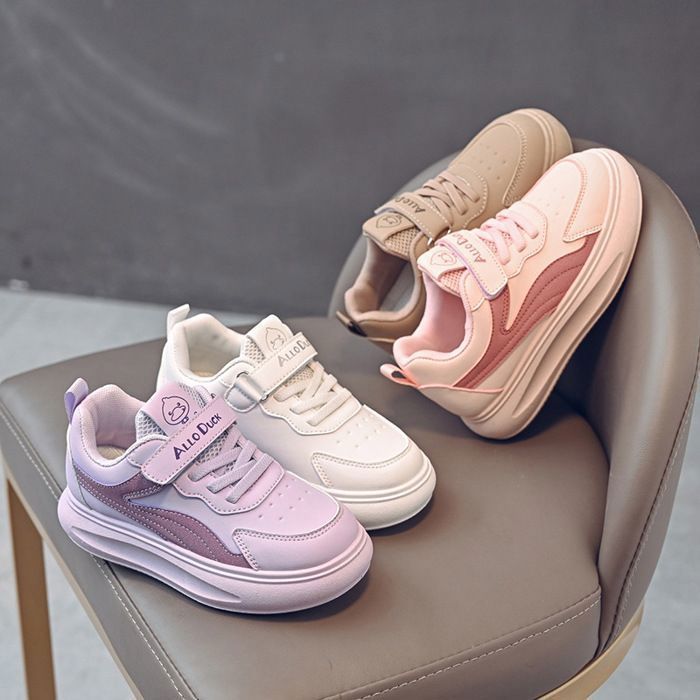 Summer sneakers for children and teenagers - FUNMOON - Pink - Lightweight shoes - Girls - Size 35