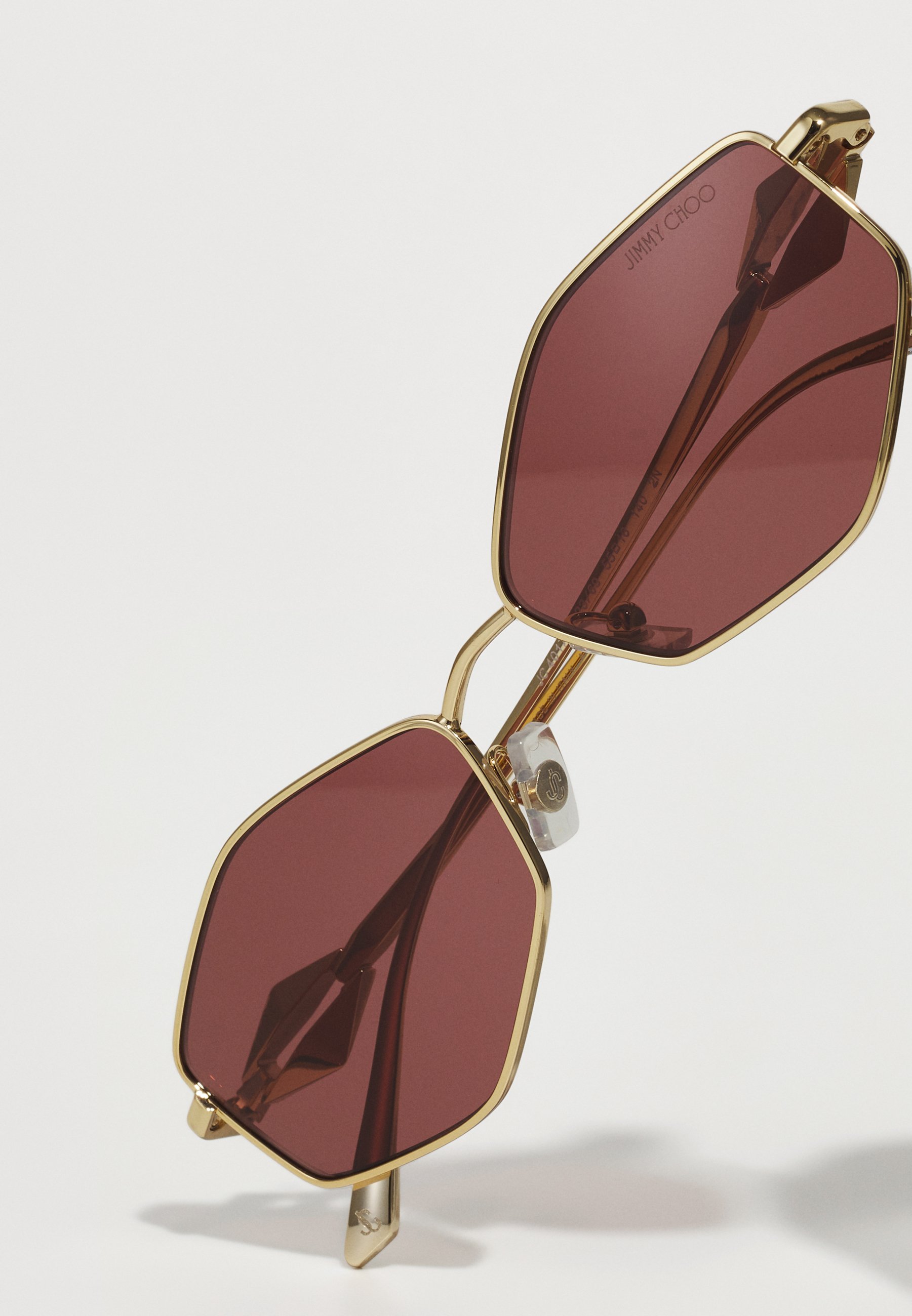 Lunettes de soleil Jimmy Choo - couleur or
