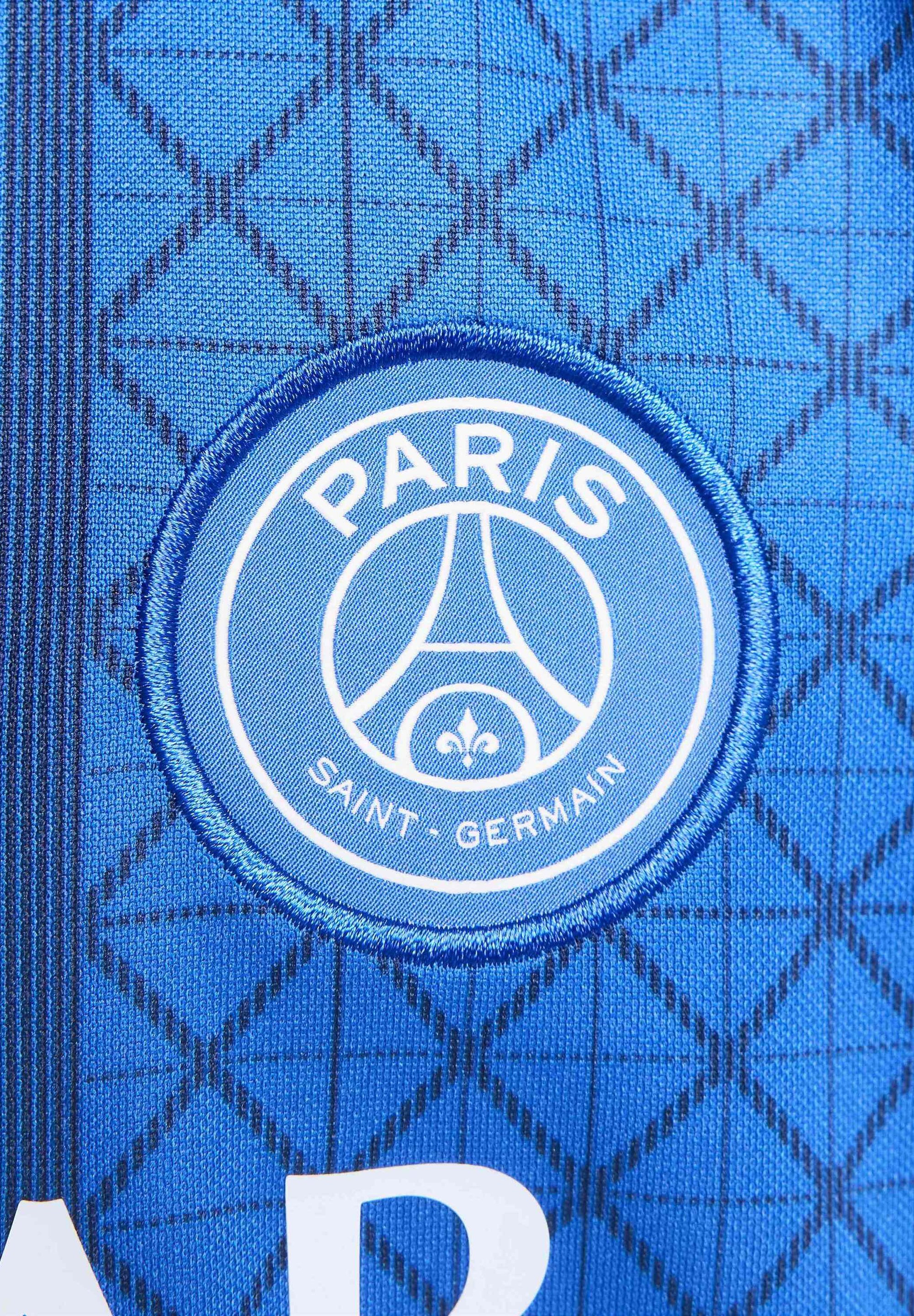 T-shirt Nike Performance Print - bleu roi/bleu marine/blanc - entièrement sponsorisé