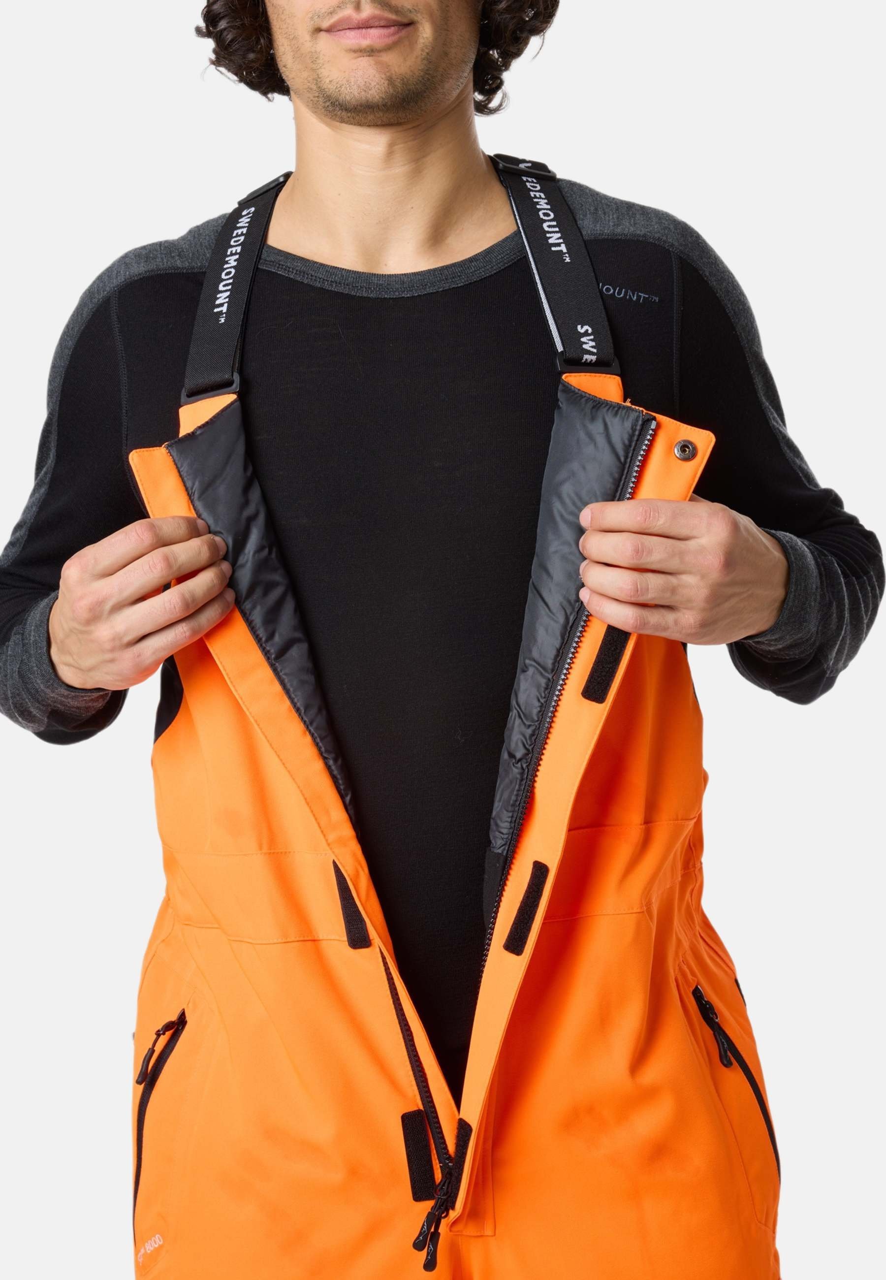 Swedemount ST. ANTON - Pantaloni da snowboard - arancioni