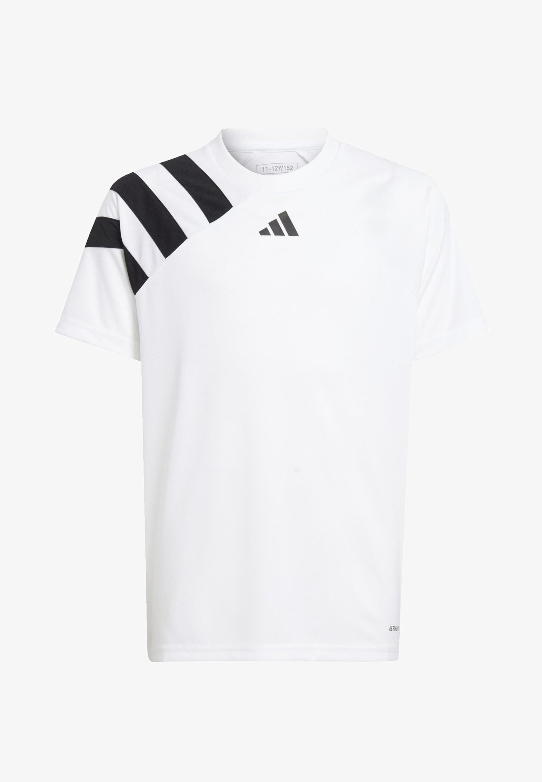 adidas Performance FORTORE 23 - T-shirt met print - wit zwart