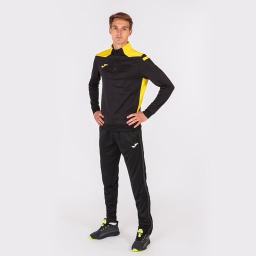 Sudadera Joma Championship Vi Negro Amarillo