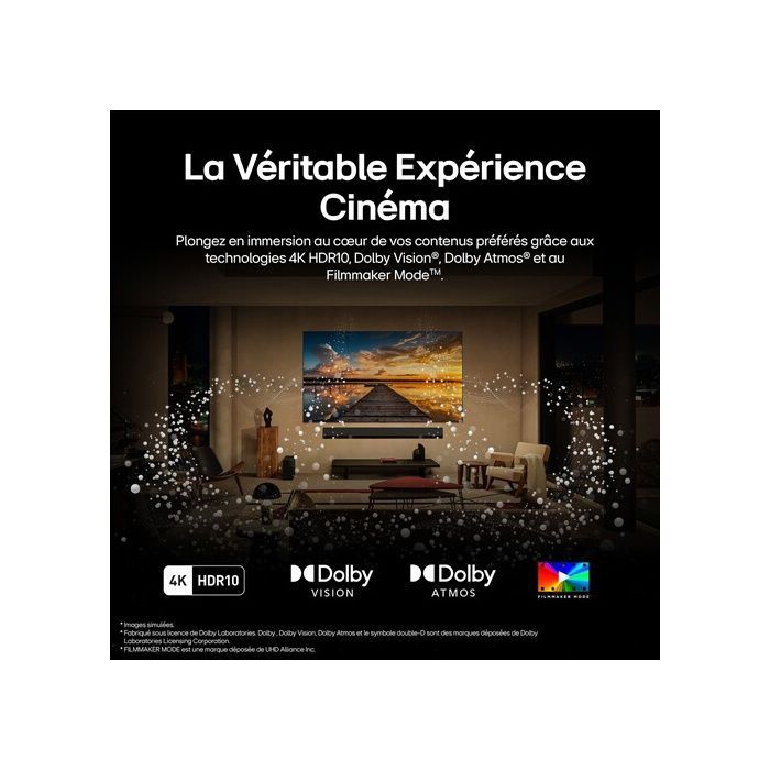 Televisor OLED LG Evo 4K UHD OLED65M5 de 65 pulgadas, Smart TV y compatible con HDR.