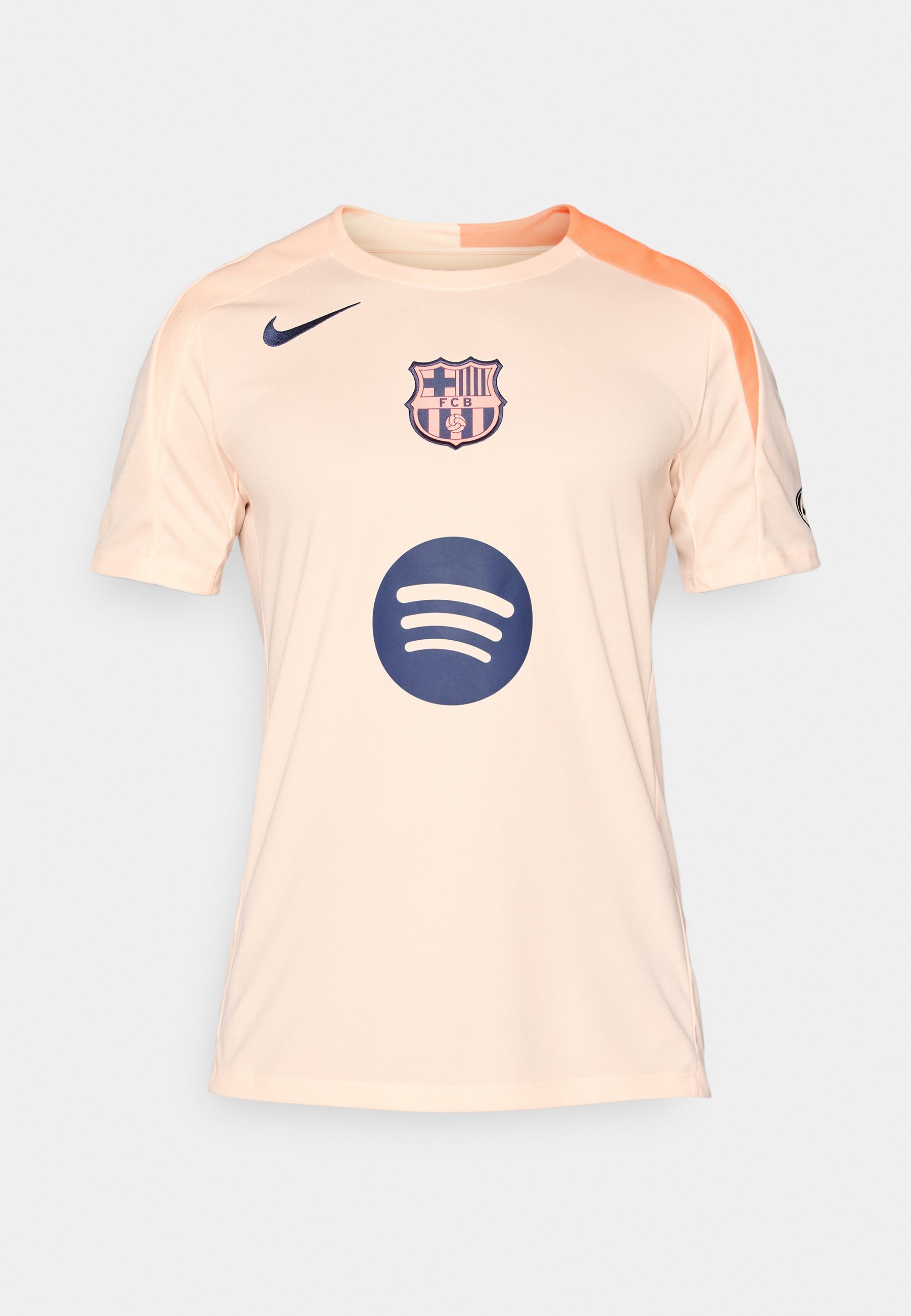Nike Performance FC BARCELONA STRIKE THIRD MARŠKINĖLIAI - Klubo apranga - tamsiai raudona/ryškiai mango/vidurnakčio mėlyna