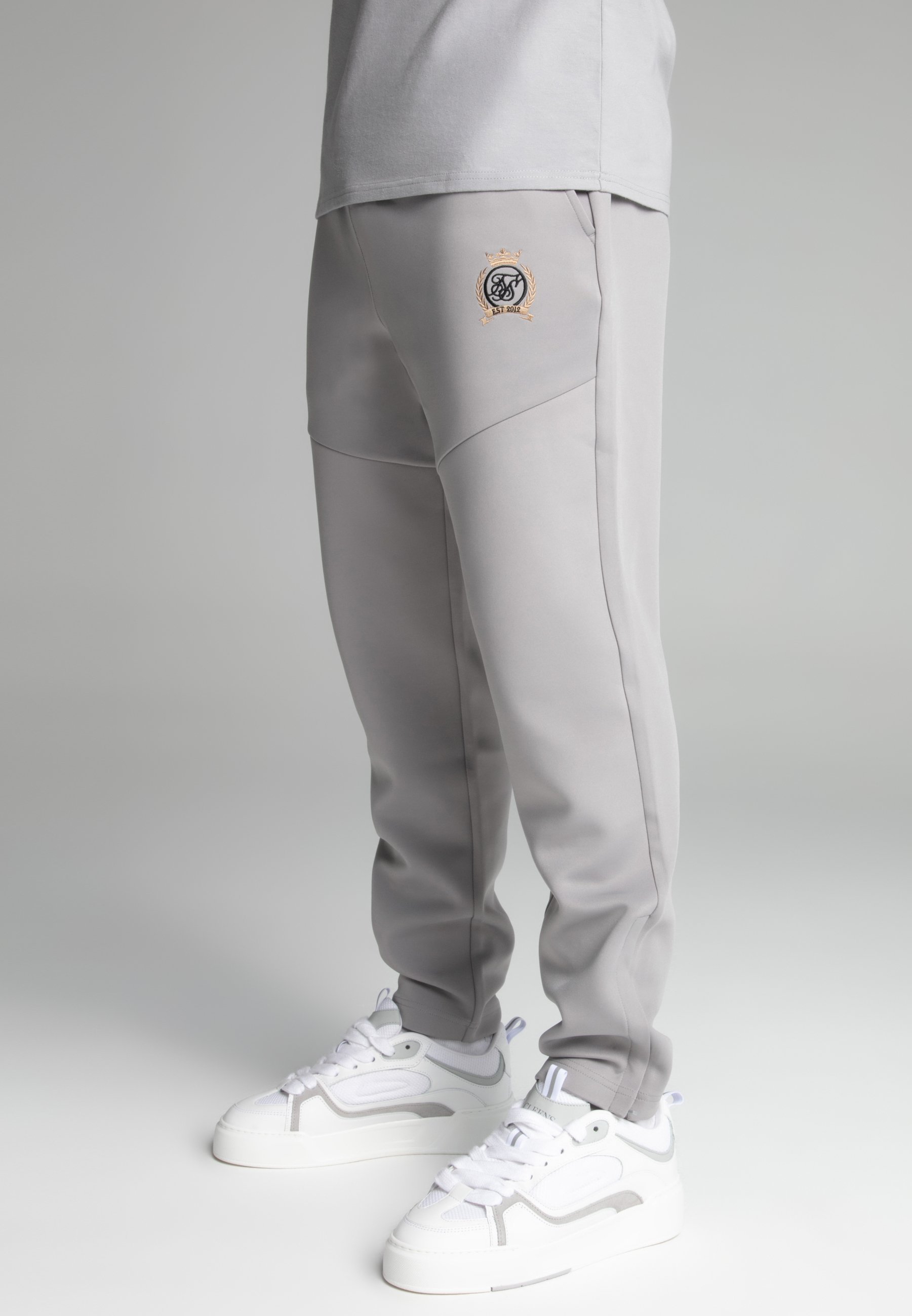 Calças de fato de treino SIKSILK - cinzentas