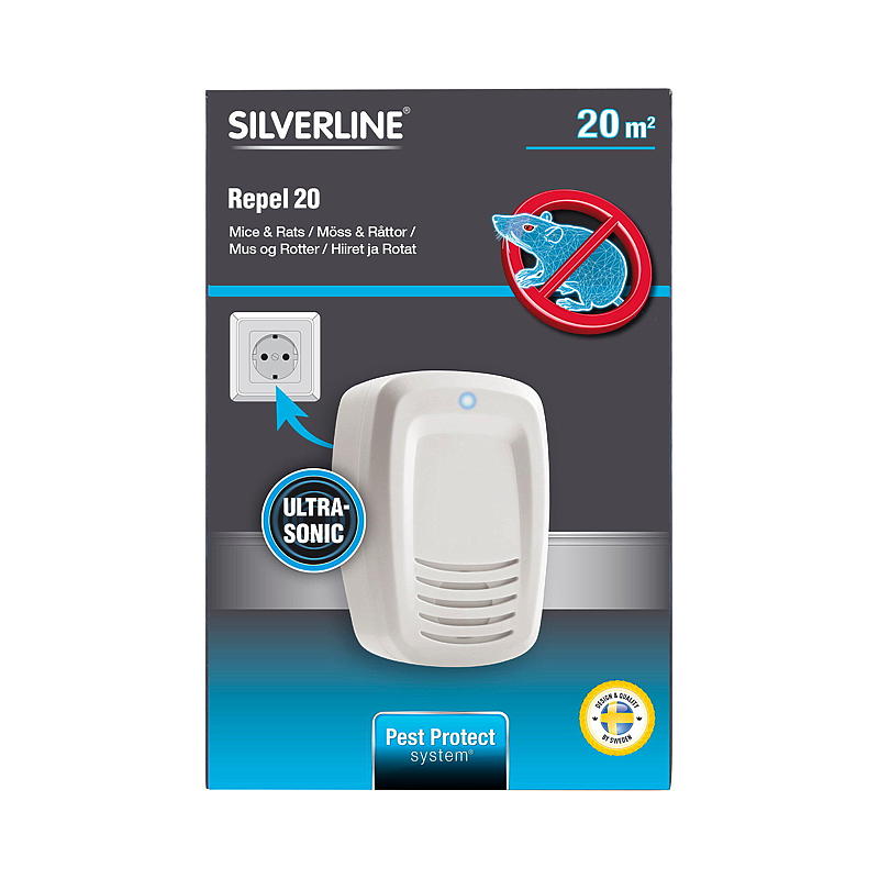 Repellente per topi e ratti Silverline Repellente 20 Silverline