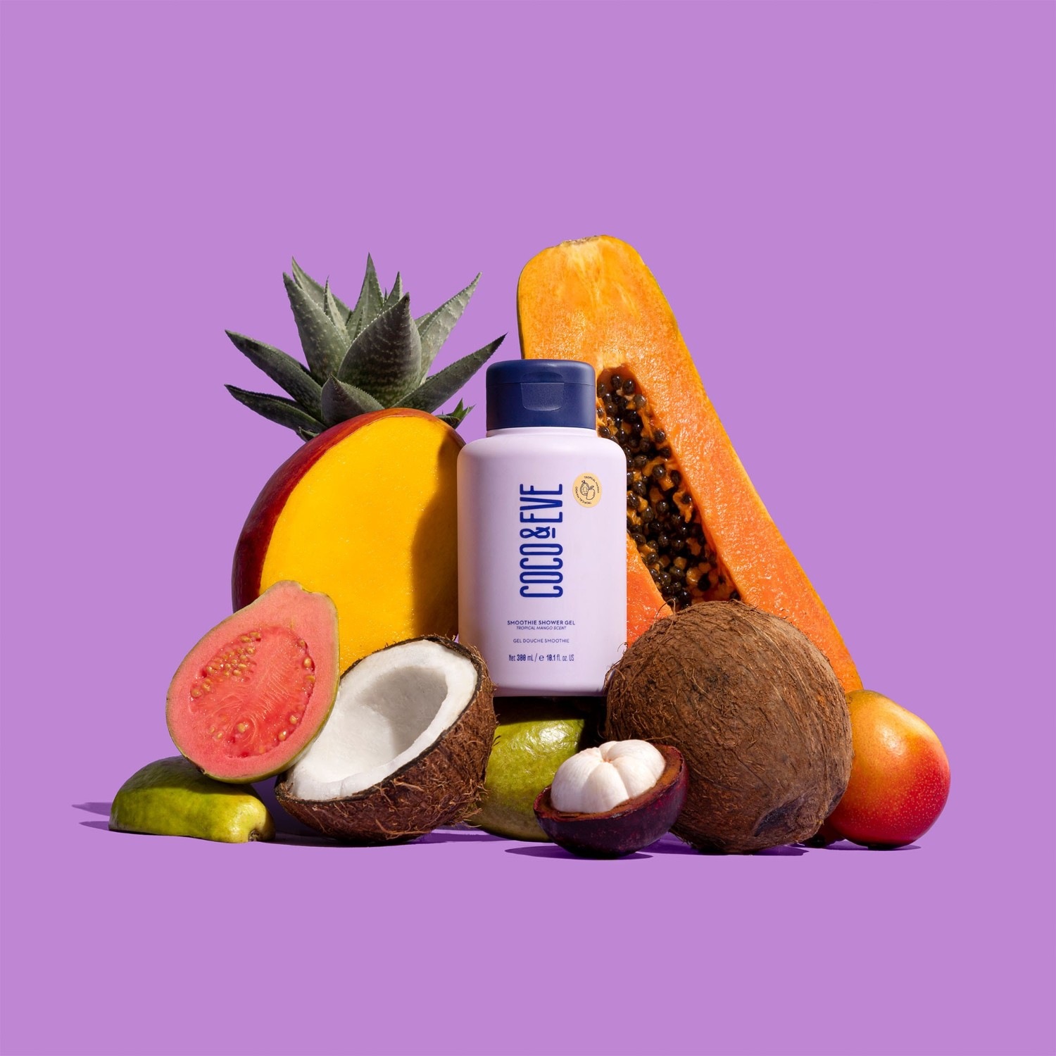 Coco & Eve Glow Figure Smoothie Shower Gel - Tropical Mango Scent