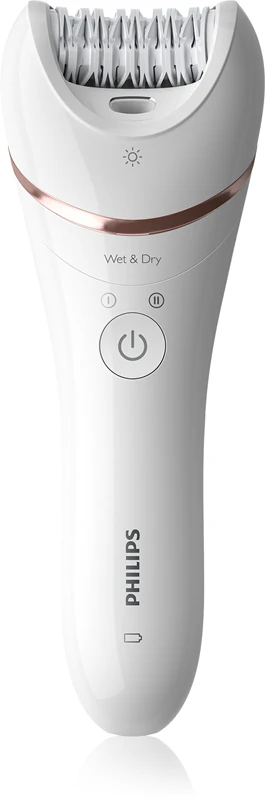Philips Epilator Series 8000 BRE740/10 Epilátor pro mokré i suché holení pro ženy