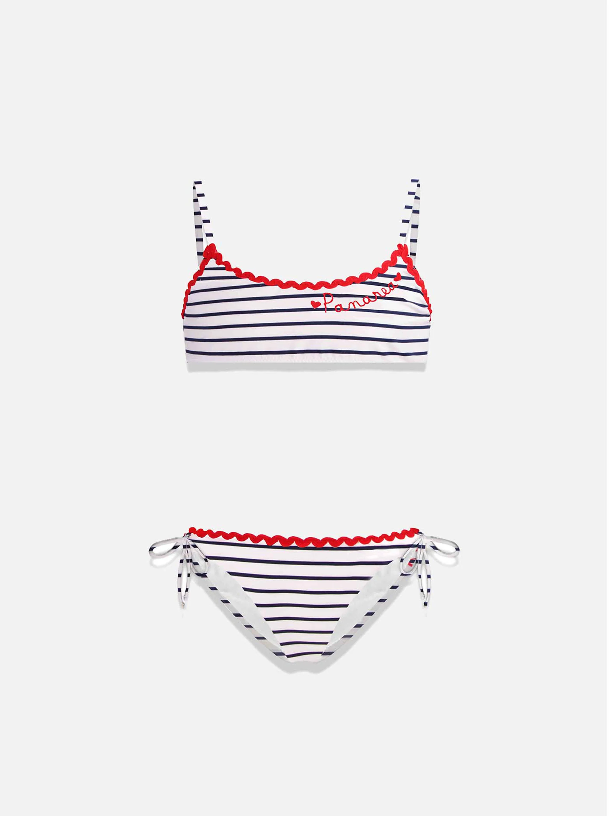 Meisjesbikini met Panarea-borduurwerk