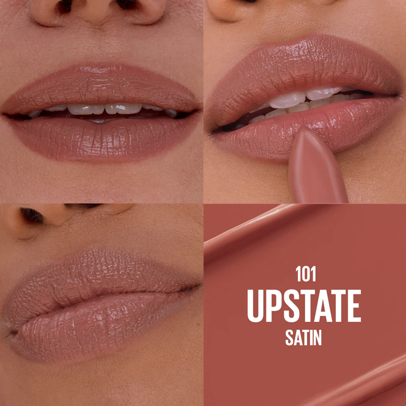 MAYBELLINE NEW YORK Serum Lipstick Saténovo zamatový rúž s hydratačným účinkom