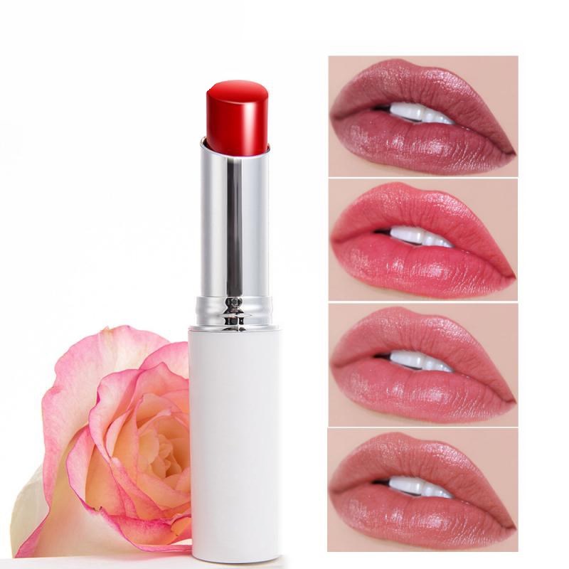 Baume à lèvres brillant naturel waterproof hydratant mat nacré effet miroir, 8 couleurs, baume à lèvres rose, maquillage, cosmétiques TSLM1