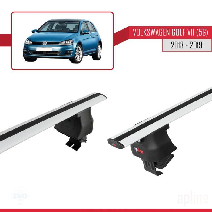 Barras de techo - ALLINE - Modelo ACE-4 - Aluminio - Gris - 2 barras para Volkswagen Golf 7
