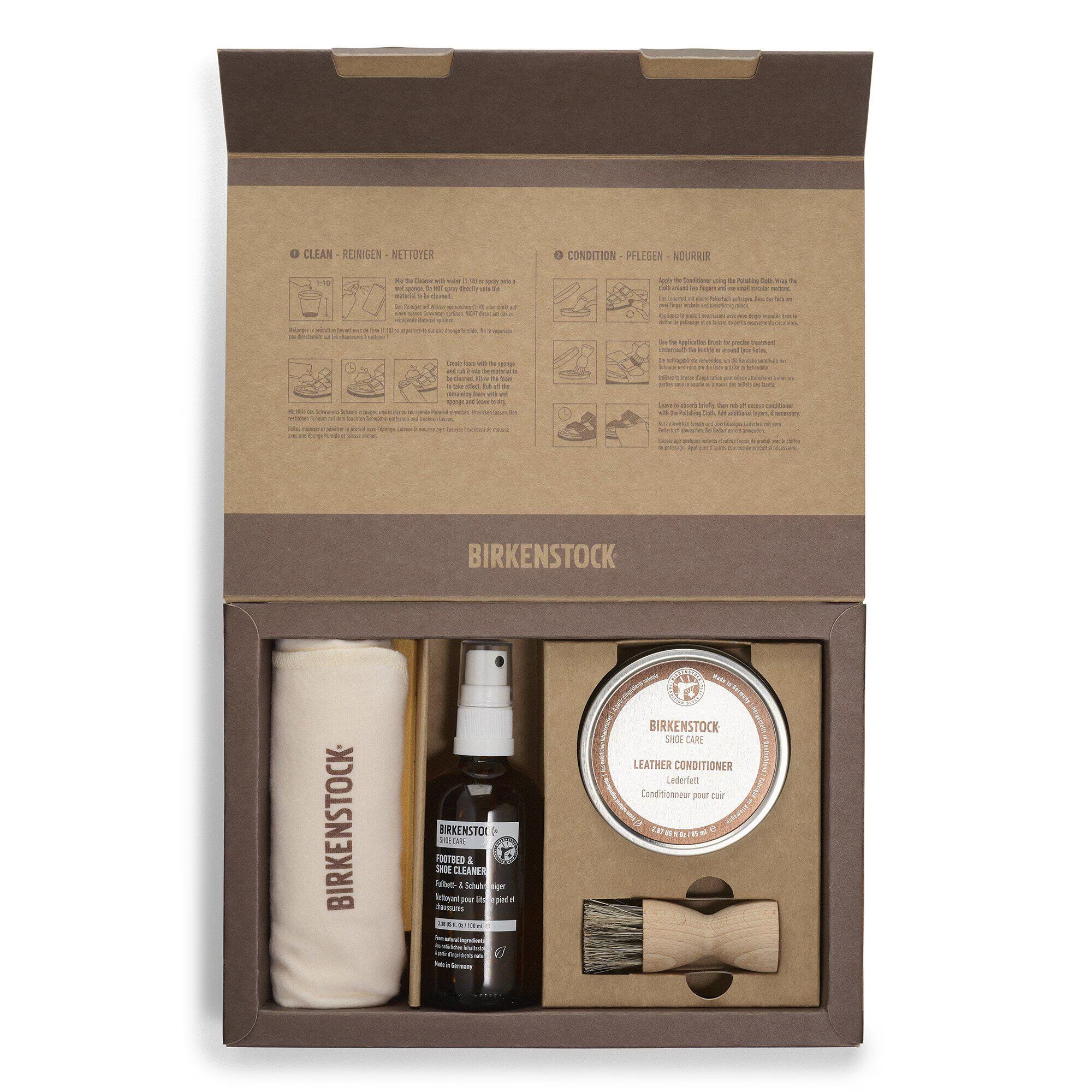 Kit de cuidados para couro oleado