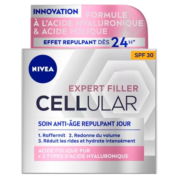 NIVEA Cellular Expert Filler Anti-Age SPF30 dnevna krema<br>50ml - Starenje kože