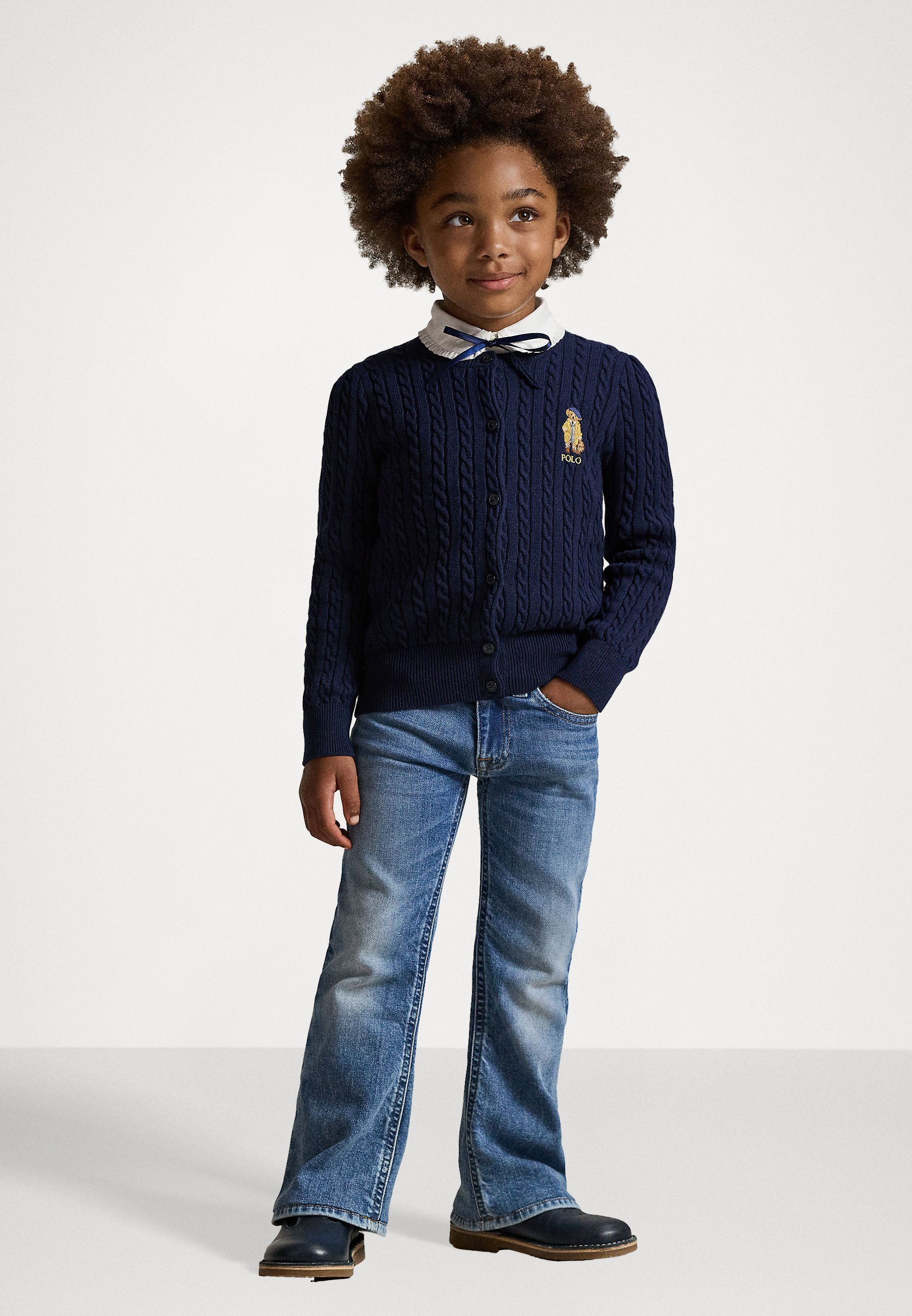 Polo Ralph Lauren FLARED INDIGO DENIM JEAN - Bootcut Jeans - Kindal Wash