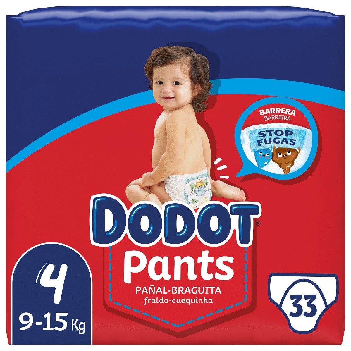 Plenice za dojenčke, velikost 4 (9–15 kg) Plenice