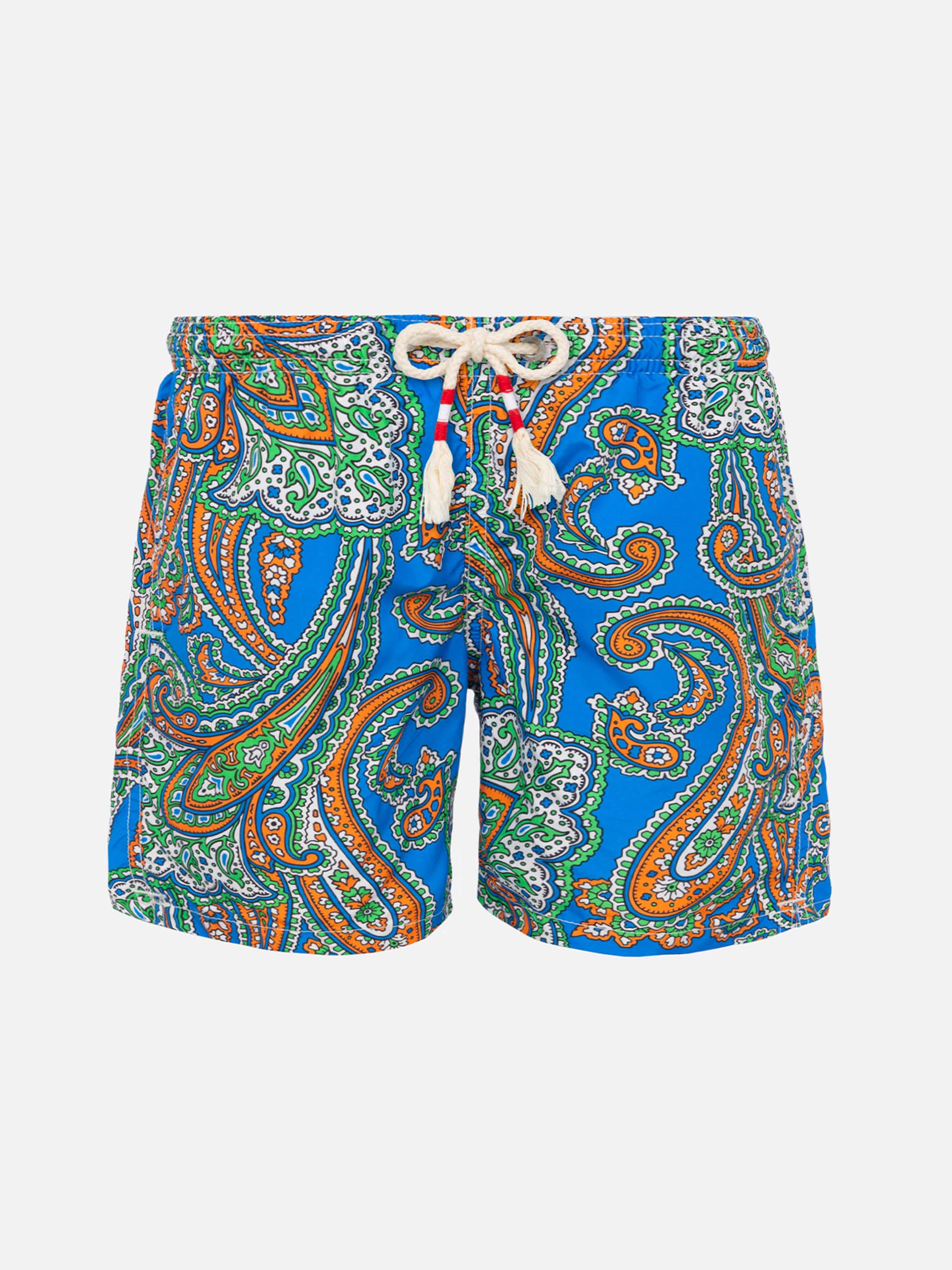 Zwempak voor jongens met paisleyprint