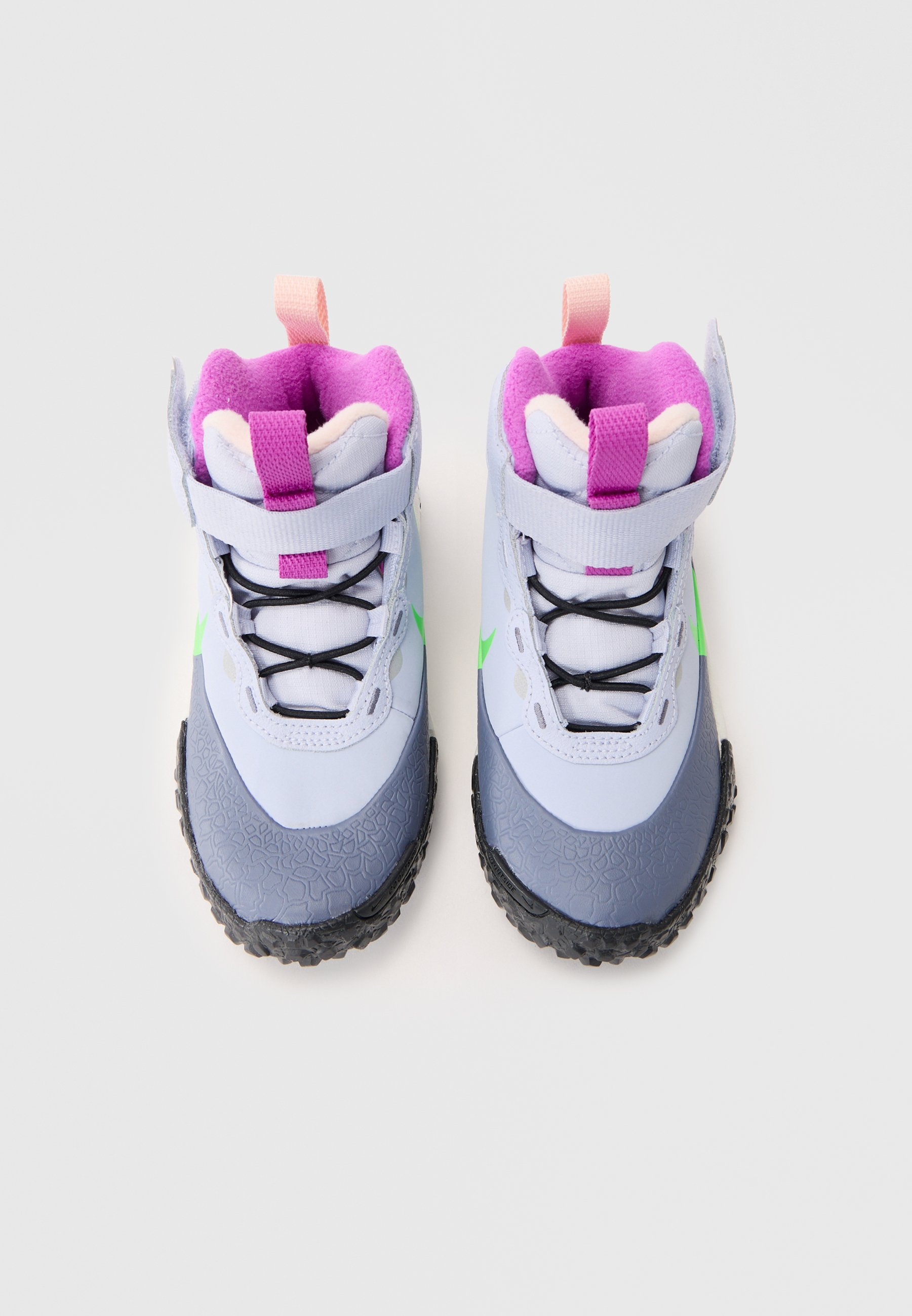 Nike Sportswear TERRASCOUT UNISEX - Hoge sneakers - ghost/green strike/light carbon/vivid purple